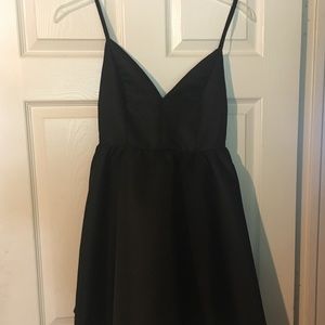 WINDSOR LITTLE BLACK SPAGHETTI STRAP DRESS